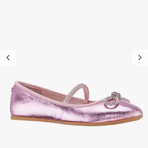 Nina Shimmering Pink Kids Dress Shoes